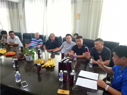 济源新媒体观摩天坛山饮品企业