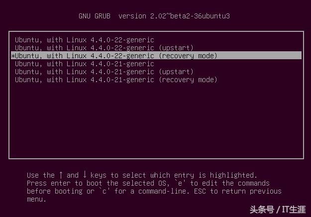 Ubuntu 16.04 重置密码(忘记密码)