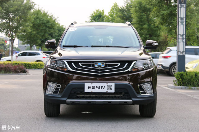 2017款吉利远景suv试驾评测 全新远景suv起售价