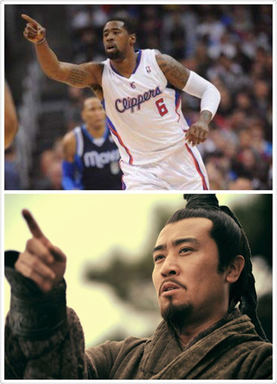 因与新版《三国演义》里的刘备“撞脸”，在《三国》里,刘备是汉献帝的叔叔，所以都叫他“刘皇叔”，中国网友也经常戏称小乔丹为“皇叔”。