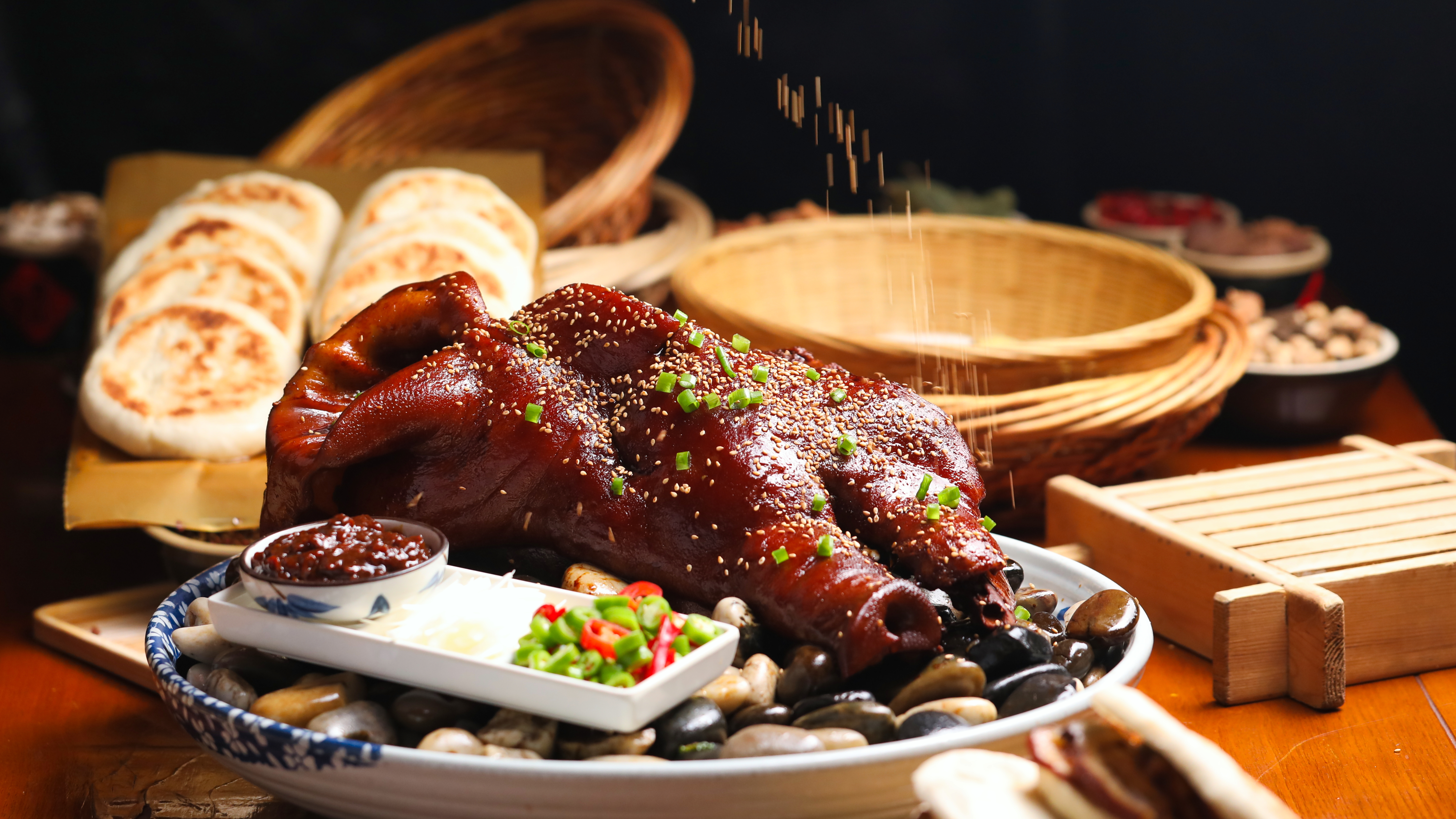 妫水人家(石峡店)非遗美食贺氏酱猪脸 妫水人家(石峡店)非遗美食贺氏酱猪脸