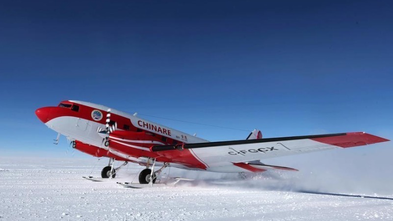 中国固定翼飞机完成东南极关键区域航空探测
