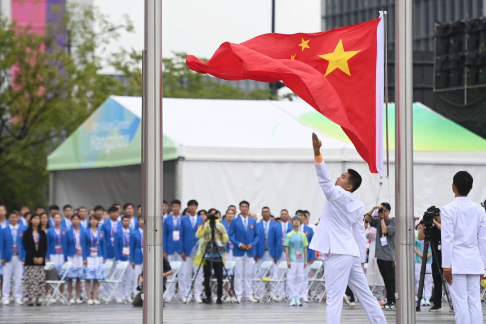 杭州亚运会亚运村，正式开村！