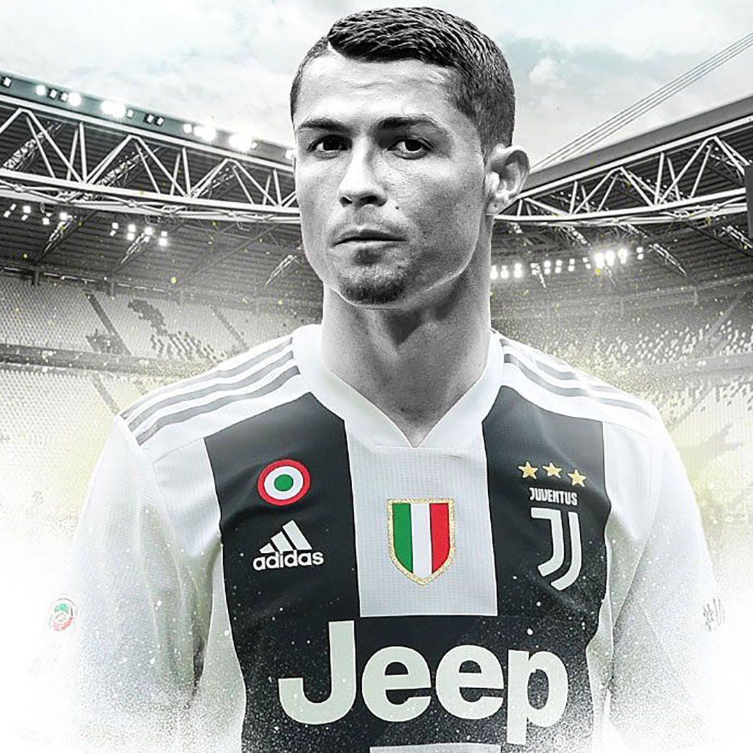 C罗1.12亿欧元转会尤文图斯 网友PS C罗穿尤