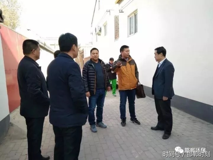 馆陶政府县长督导煤改电工作