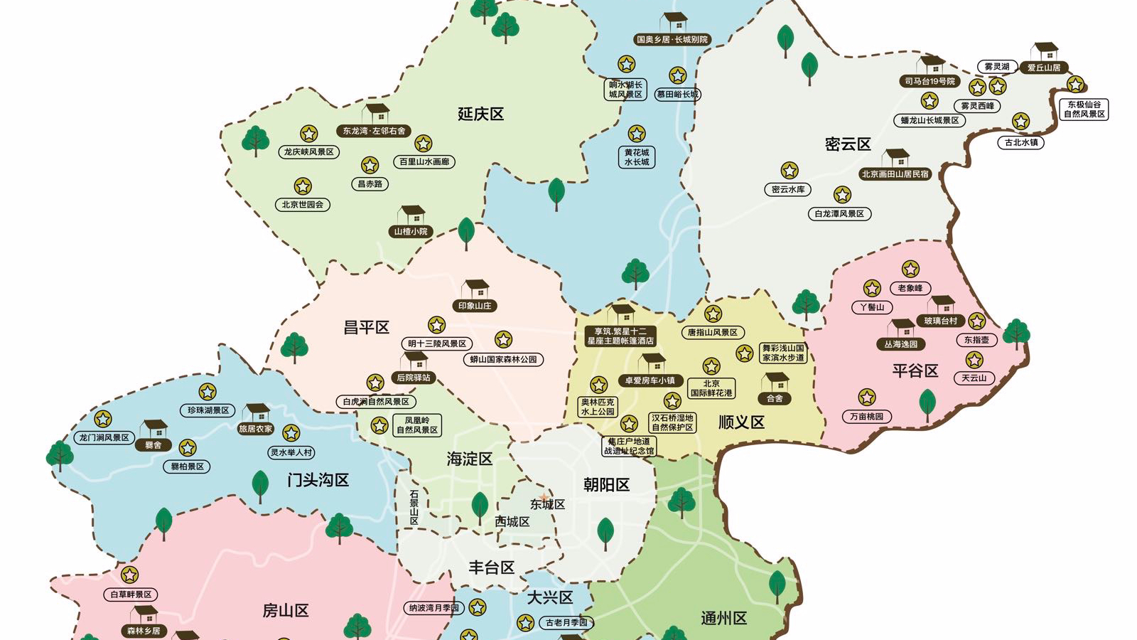 “住民宿，游京郊”20条五一精品主题线路重磅推出