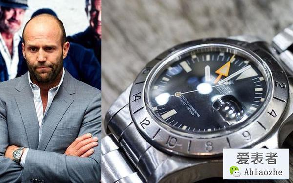 好莱坞动作明星杰森斯坦森的最爱的腕表款式