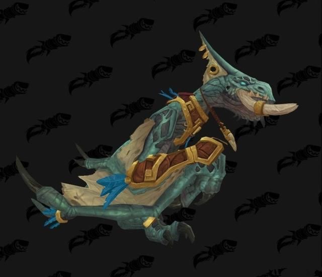 魔兽世界:赞达拉巨魔德鲁伊变形模型曝光 乌鸦