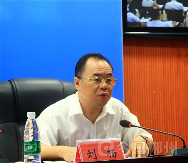 郴州市纪委副书记刘杨回答记者提问