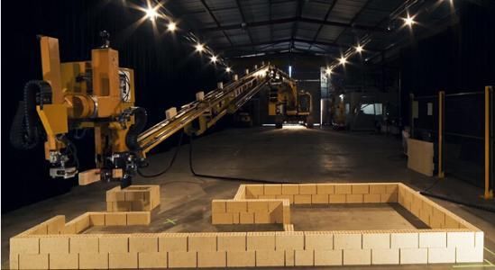 还自嘲去搬砖?自动砌墙机器人问世!以后你连砖
