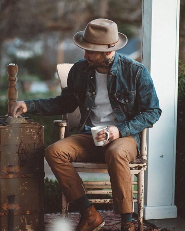 穿马丁靴的男生肯定有型,6套马丁靴经典穿搭为