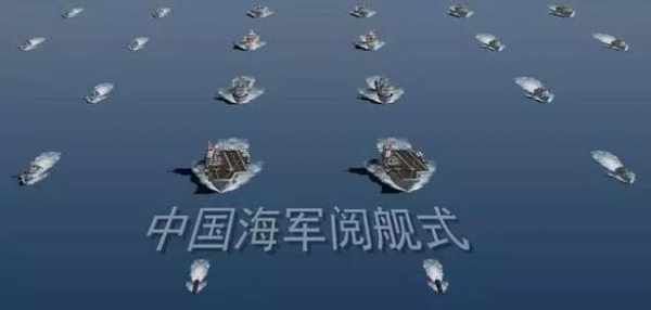 中国2019年海上大阅兵:双航母编队是最大看点