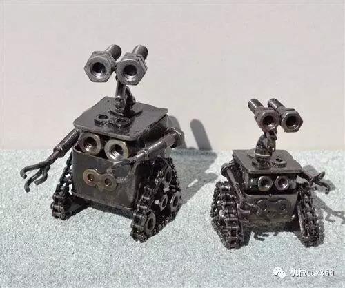 工程师是被埋没的艺术家,旧零件做成各种艺术品,真漂亮!