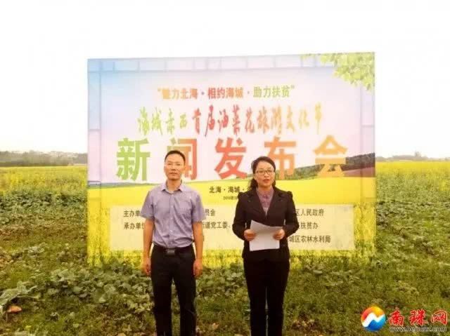 北海这个村要火!农田里开起了新闻发布会!