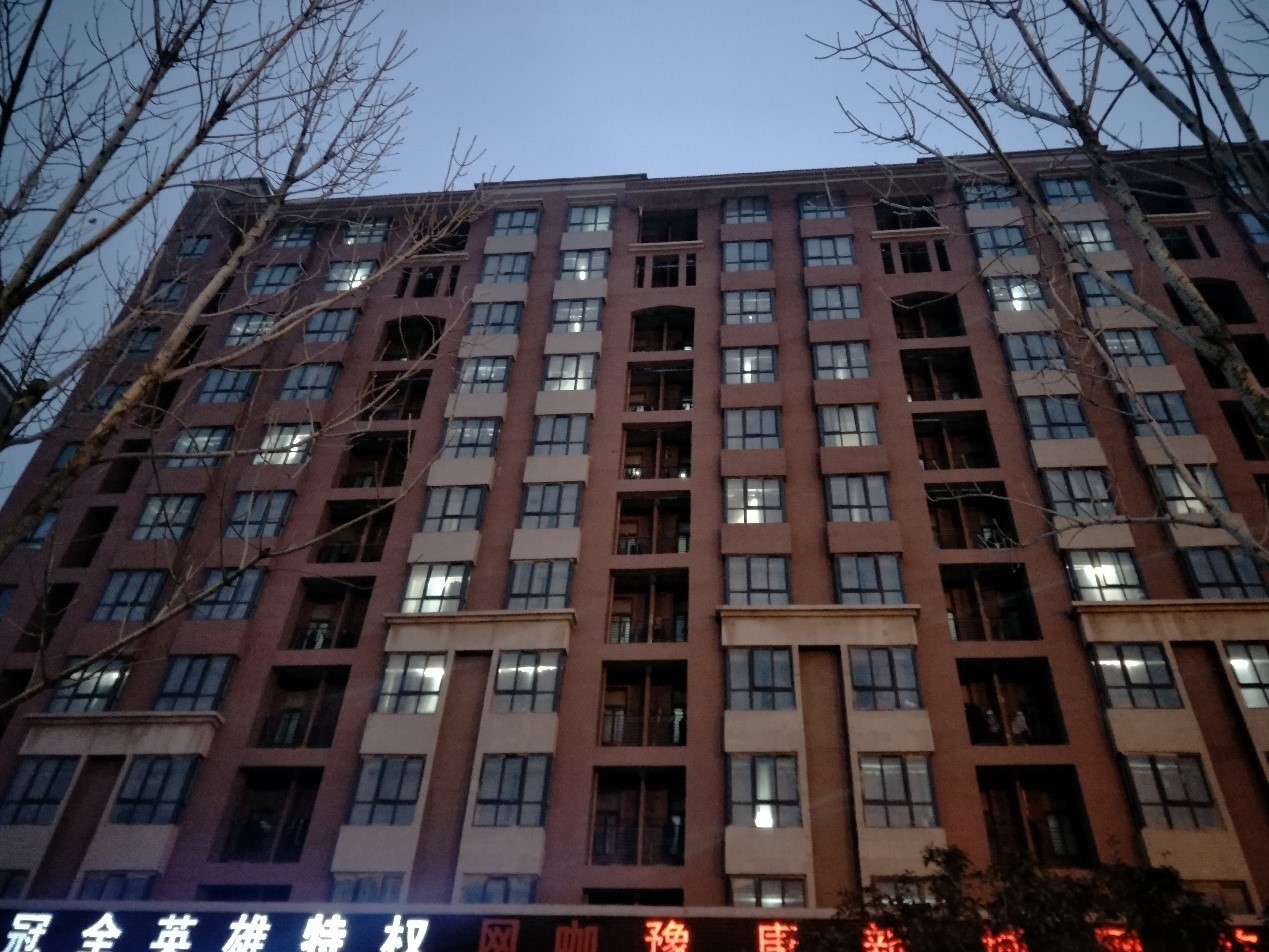 位于郑州豫康新城南区的富士康员工宿舍.