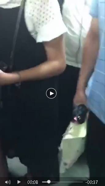 广州地铁一号线惊现 广州地铁一号线惊现