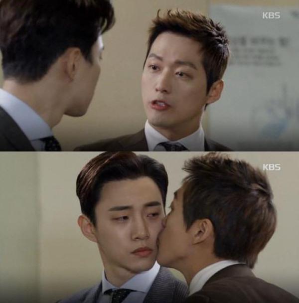 《金科长》南宫珉俊昊上演"吻戏" 《自体发光办公室》首播收视惨淡(图