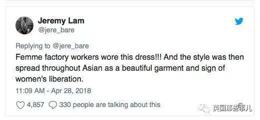 美国妹子穿了一件旗袍,结果网友吵翻了(图8) 美国妹子穿了一件旗袍,结果网友吵翻了