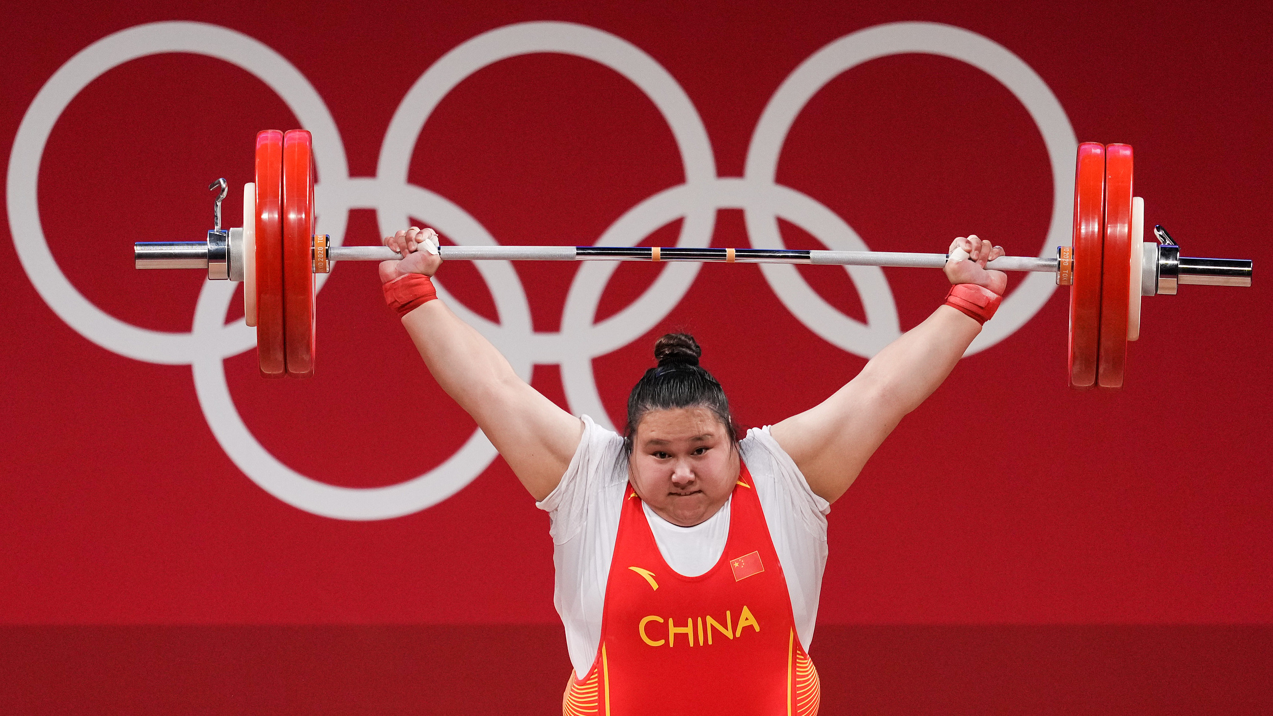 第29金!李雯雯获得举重女子87公斤以上级金牌 第29金!李雯雯获得举重女子87公斤以上级金牌