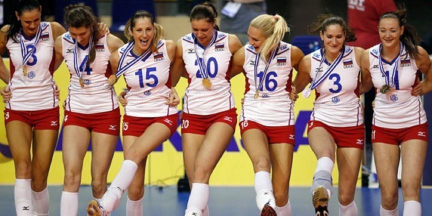 第二名：俄罗斯女子排球队。俄罗斯女排曾获得过4届奥运冠军，是世界一流强队。本届奥运会1/4决赛中，俄罗斯女排0-3负于塞尔维亚女排，无缘4强，连续三届排名第五。同样作为盛产美女的国家，俄罗斯女排的姑娘们也好不逊色。俄罗斯排球女神-阿莉萨还曾获得俄罗斯选美比赛冠军。