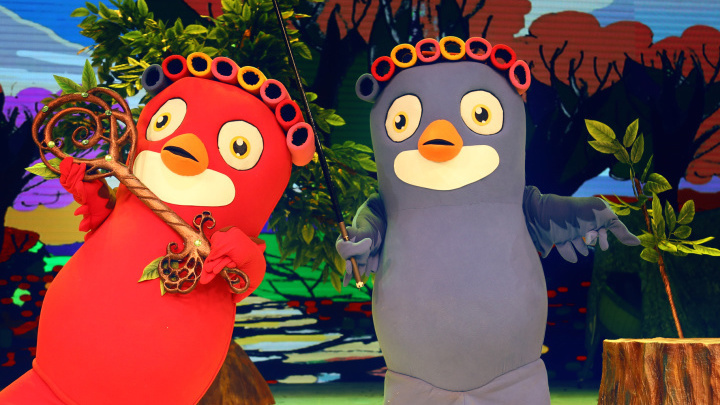 曾获“中国新创儿童剧票房十强”的《熊猫和小鼹鼠》10月14-15日上演