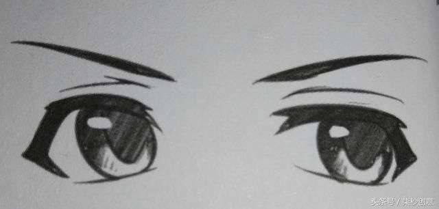漫画中人物眼睛的画法