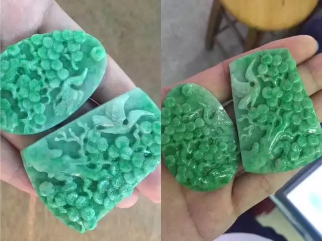 翡翠的毛货与抛光过程你见过没