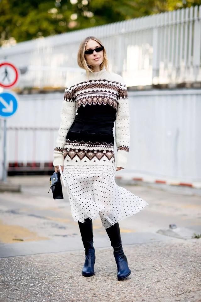 英国人穿了几百年的圣诞丑毛衣,明星们怎么穿