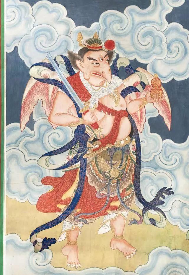 紫宸道:道教圣坛故宫钦安殿的十二雷将神像画