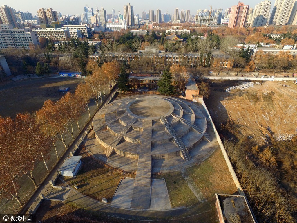 隋唐天壇藏身校園 比北京天壇早千年卻被遺忘