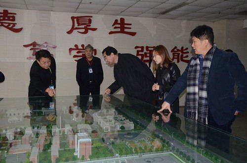 波中教育基金驻华代表团来河北科技学院参观访