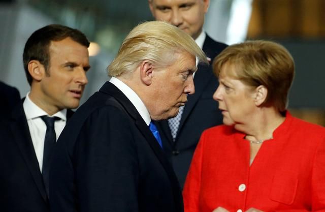 美德彻底闹掰?默克尔怒怼特朗普:有你这样的总