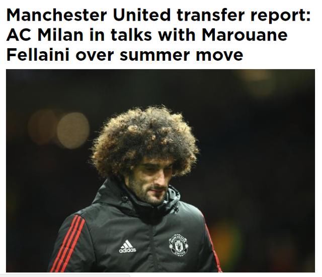 续约有变?ac米兰正和费莱尼谈转会