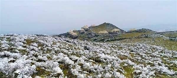 盘州雪景之乌蒙大草原