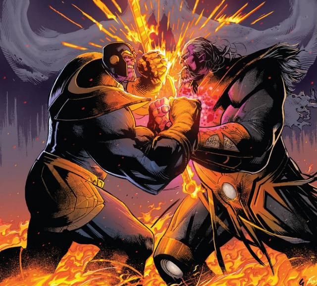 《灭霸》死亡女神归来,帝王灭霸大战年轻灭霸