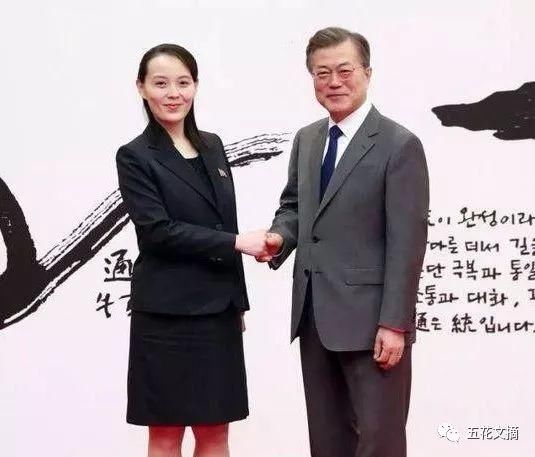 妹访韩揭秘!身边站满彪悍保镖 和文在寅会谈时