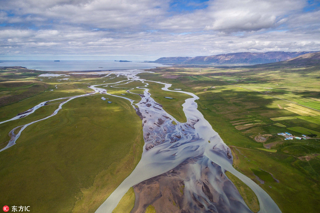 俯瞰北极地貌 "地球之冠"美的摄人心魄