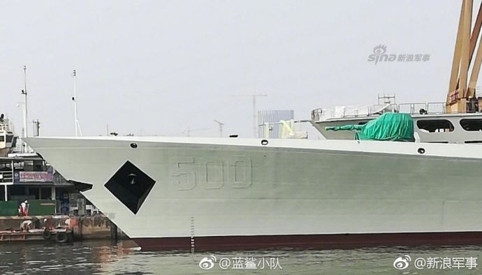054A型第28艘500咸宁舰即将服役