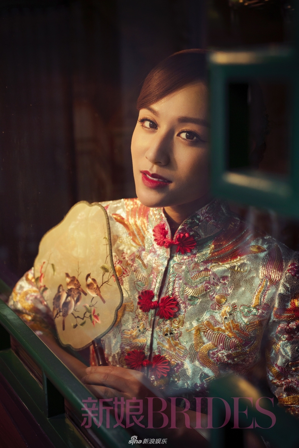 田亮叶一茜民国风写真惊艳 美人如玉公子无双(图)