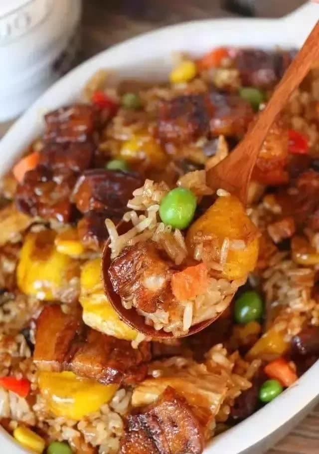 8种不同口味焖饭做法,美味营养,很合适老人孩