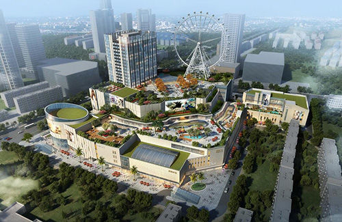 摩天轮+空中花园亮相 泰盛广场助推临沂商业新
