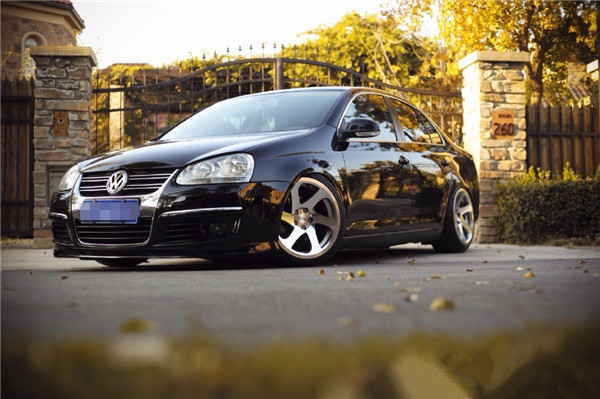 大众速腾改装accu气动避震