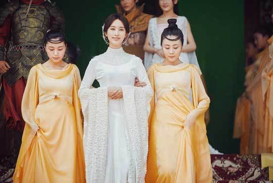 昨日,电视剧《上古情歌》第七周剧集播出完毕,宋茜张俪这对上古姐妹