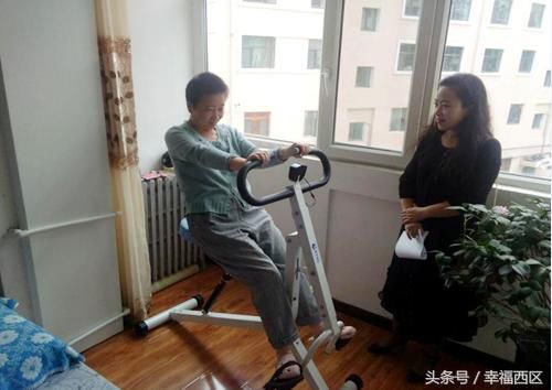 康复训练不出门 零距离服务进家庭城西区残联