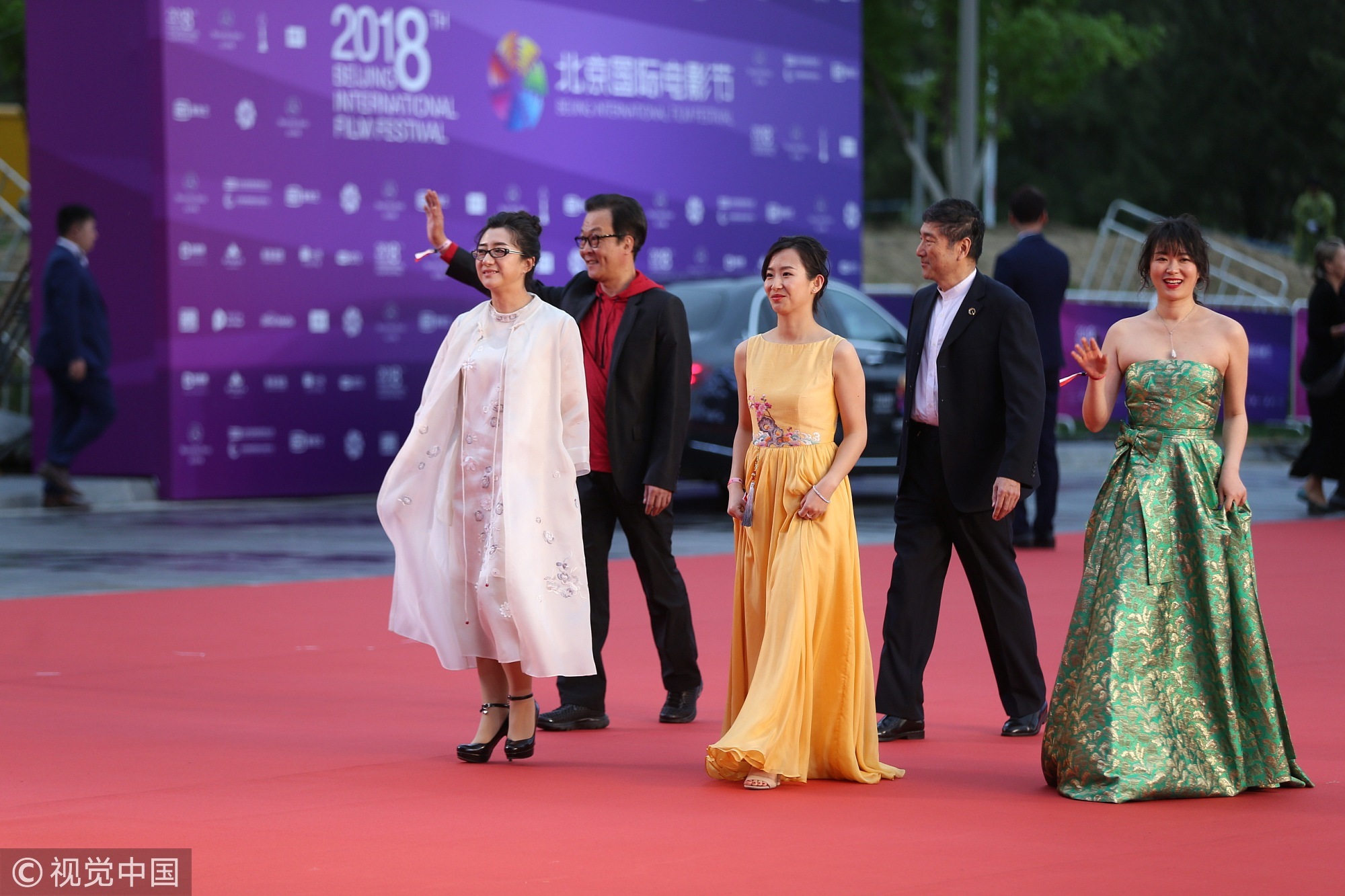 《血十三》剧组亮相第八届北京国际电影节闭幕式红毯