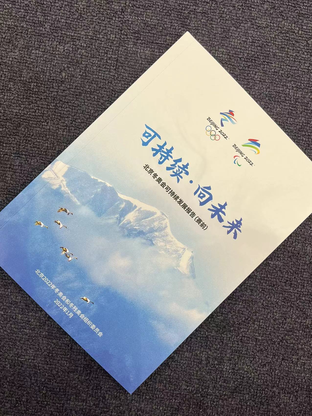 北京冬奥组委发布《北京冬奥会可持续发展赛前报告》 北京冬奥组委发布《北京冬奥会可持续发展赛前报告》