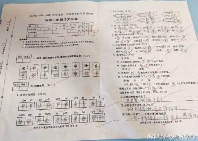 金牌老教师:小学一二年级语文词语积累大全,吃