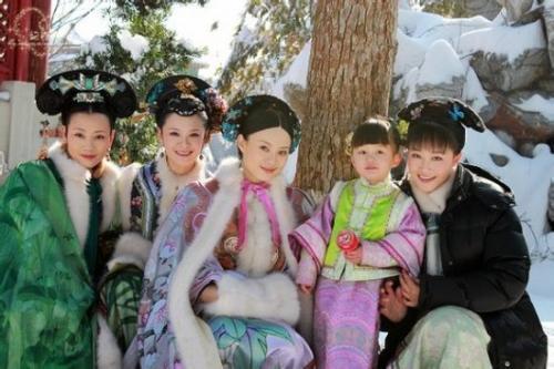 《甄嬛传》温宜公主长得也太快了，才十岁就这么高了!