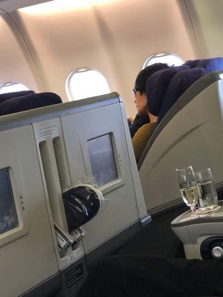 网友飞机上偶遇王菲和李嫣 女神侧颜漂亮有气