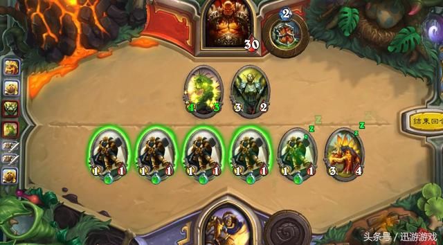 炉石传说:战斗号角被削骑士受重创?默默掏出平